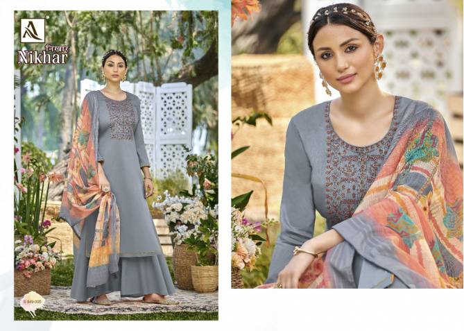 Alok Nikhar 2 New Latest Designer Regular Wear Jam Cotton Dress Material Collection